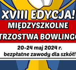 Zapraszamy na Międzyszkolne Mistrzostwa Bowlingowe